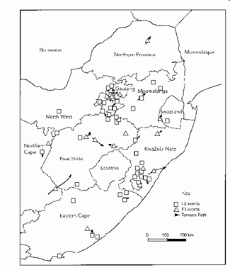 tornado locations